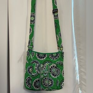 Green Vera Bradley Crossbody Bag